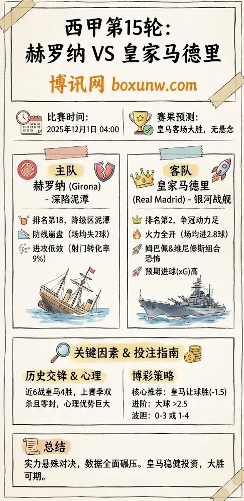 赫罗纳vs皇马，西甲预测，赔率分析，投注指南