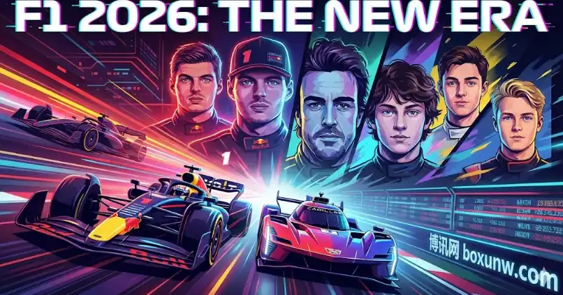 2026F1车手阵容大洗牌：00后新秀挑战汉密尔顿/阿隆索，新军凯迪拉克登场！