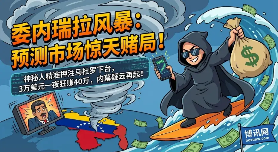 Polymarket内幕交易：神秘账户狂赚40万美元，回报率1108%